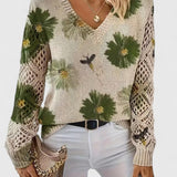 Aurélie - Cardigan Floral Léger