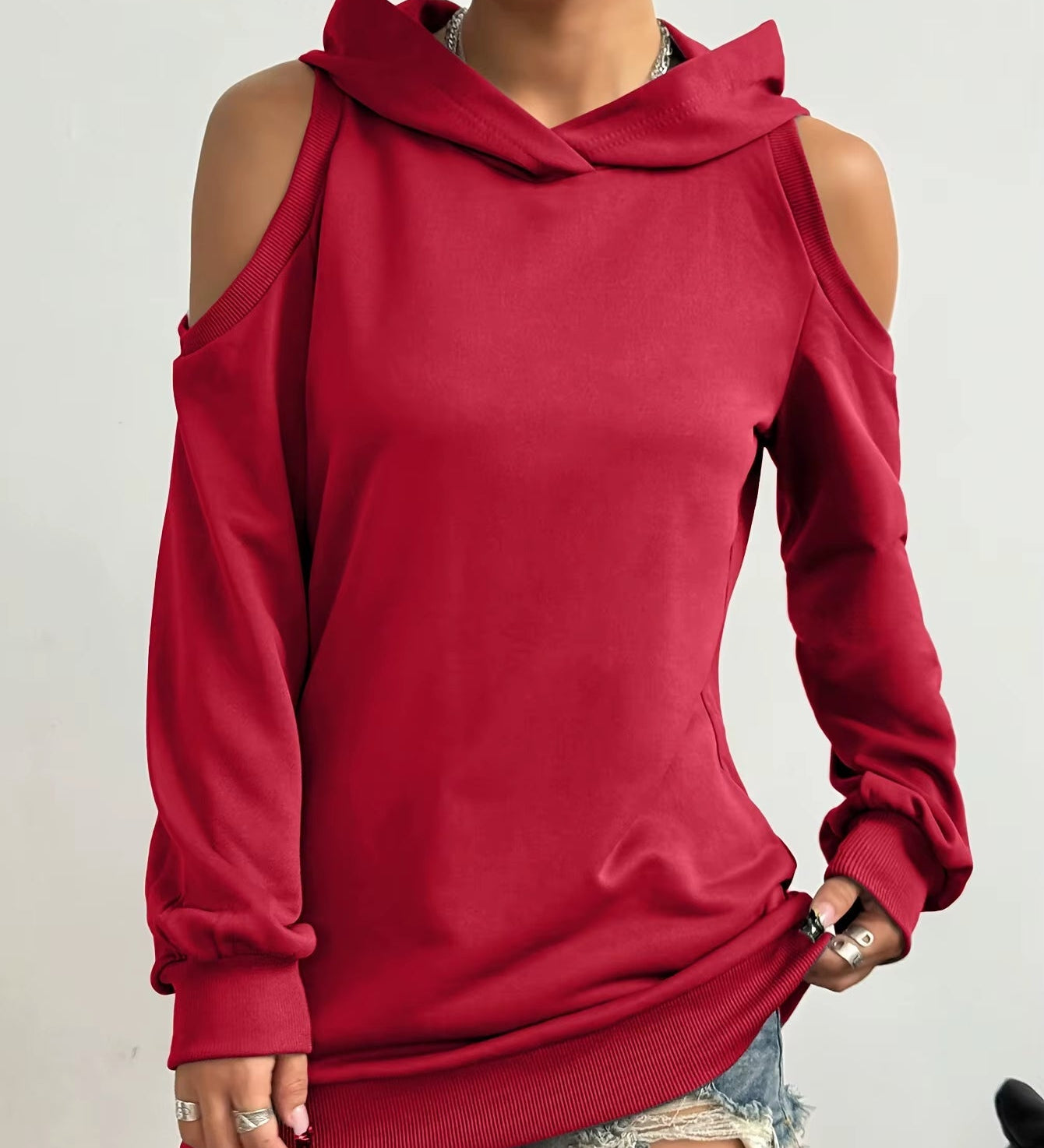 Camélia™ — Sweat élégant aux épaules ajourées