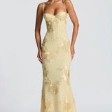 Robe | Maxi Ajustée en Dentelle