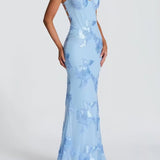 Robe | Maxi Ajustée en Dentelle
