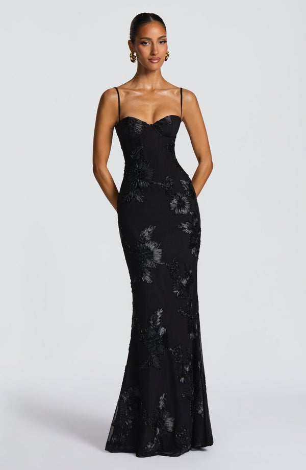Robe | Maxi Ajustée en Dentelle