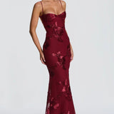 Robe | Maxi Ajustée en Dentelle