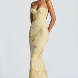 Robe | Maxi Ajustée en Dentelle