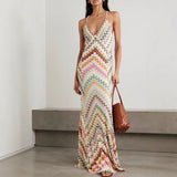 Graphique | Robe Maxi Ajustée