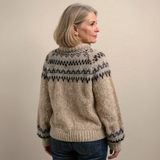 Ashley | Pull Islandais Vintage Fait Main