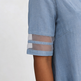 Bretagne - Élégante Robe en Jean