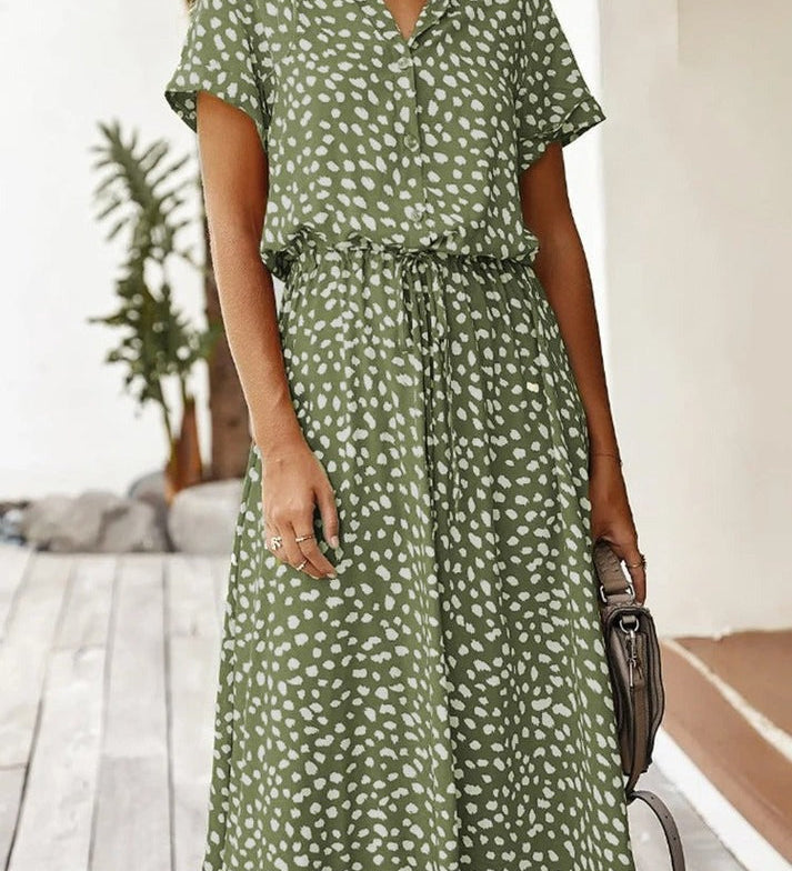 Edith - Robe Fluide Sophistiquée