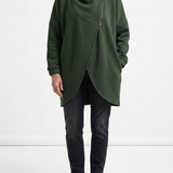 Doriane™ — Sweat zippé asymétrique douillet style urbain