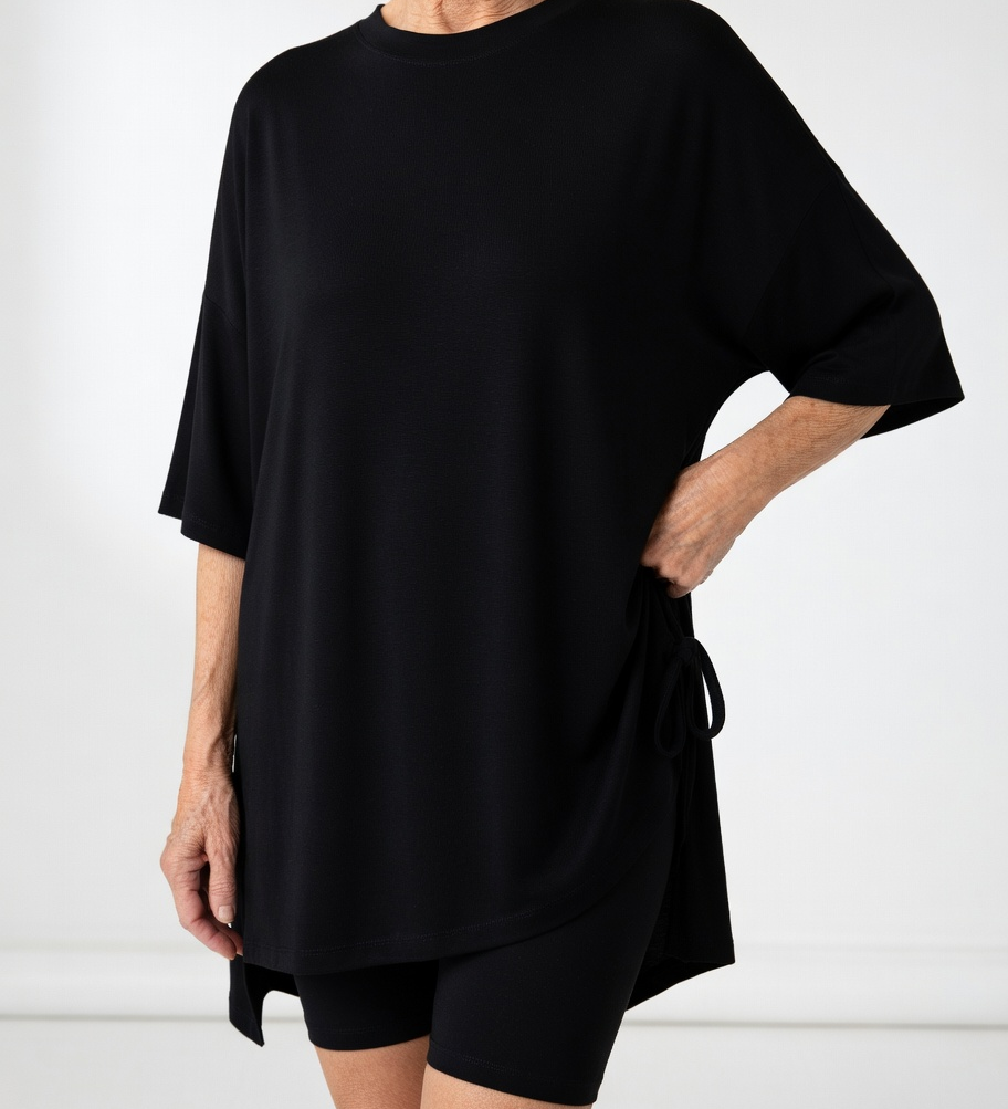 Louisette™ — Ensemble t-shirt oversize short confort décontracté