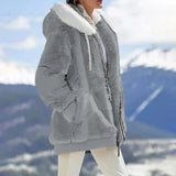 Aléana™ – La veste d’hiver élégante et chaude avec capuche et fermeture éclair