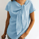 Elisa™ — Blouse élégante à nœud