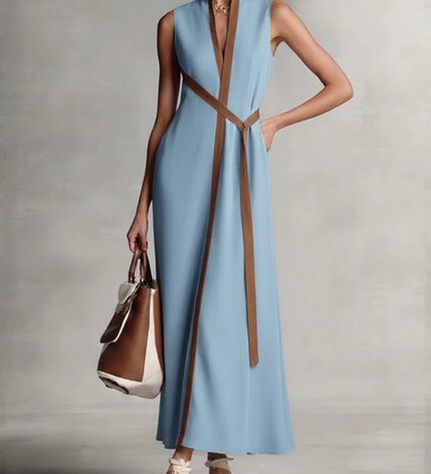 Éléonore™ — Robe longue élégante à silhouette structurée