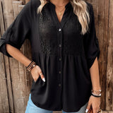 Lucienne™ — Blouse élégante en coton au charme naturel