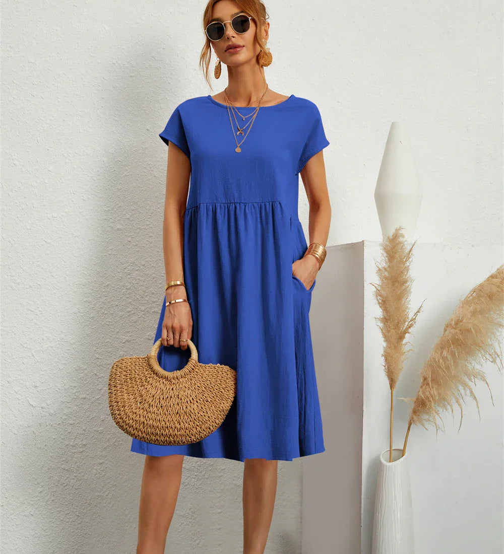 Sage - Robe Décontractée Chic