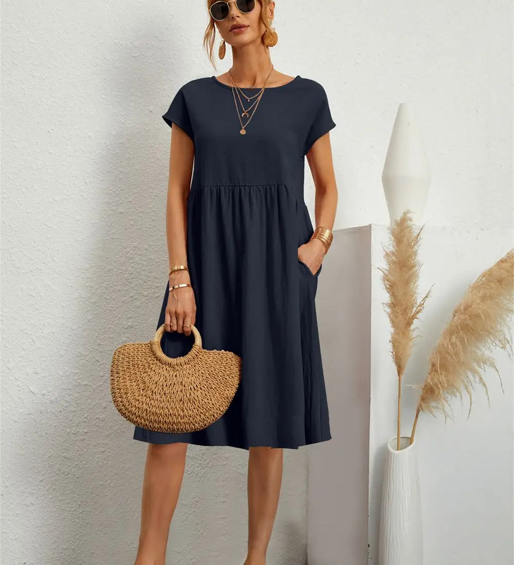 Sage - Robe Décontractée Chic