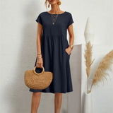Sage - Robe Décontractée Chic