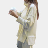 Élodie™ | Ensemble lounge doux deux-pièces : pull avec pantalon assorti