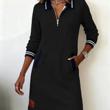 Nadege - Robe Sporty-Chic Élégante