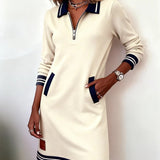 Nadege - Robe Sporty-Chic Élégante
