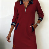Nadege - Robe Sporty-Chic Élégante