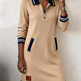 Nadege - Robe Sporty-Chic Élégante