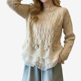 Élodie™ — Pull texturé élégance intemporelle