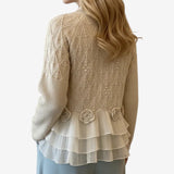 Élodie™ — Pull texturé élégance intemporelle