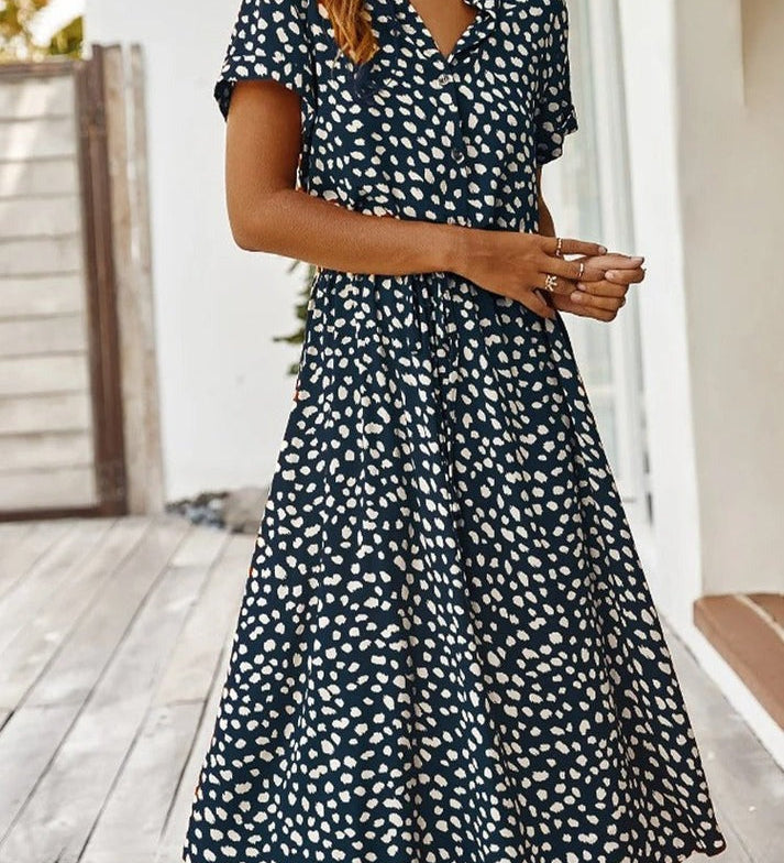 Edith - Robe Fluide Sophistiquée