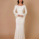 Élise | Robe Maxi à Manches Longues Élégante