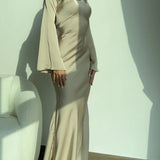 Élise | Robe Maxi à Manches Longues Élégante