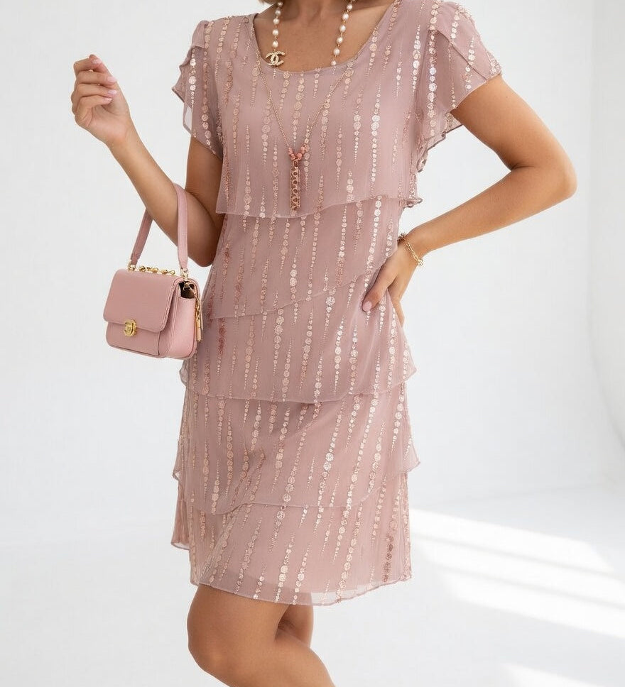 Floréline™ — Robe florale légère élégante estivale