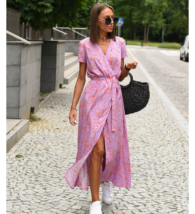 Suzanne - Robe Élégante Fluide