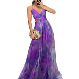 Émilienne™ — Robe longue artistique à effet fluide