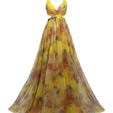Émilienne™ — Robe longue artistique à effet fluide