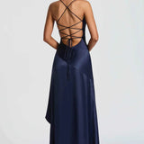 Élise | Robe Maxi à Finitions Volants