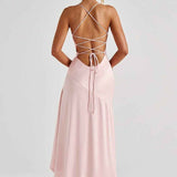 Élise | Robe Maxi à Finitions Volants
