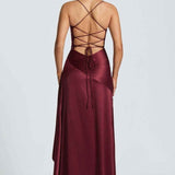 Élise | Robe Maxi à Finitions Volants