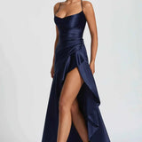 Élise | Robe Maxi à Finitions Volants