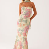 Flora | Robe Maxi Imprimée d'Été