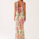 Flora | Robe Maxi Imprimée d'Été
