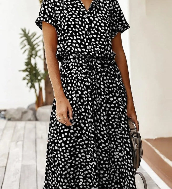 Edith - Robe Fluide Sophistiquée
