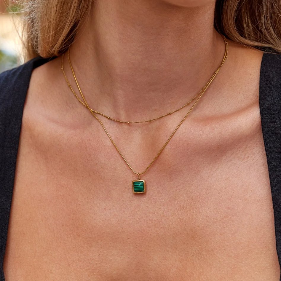 Collier en cristal