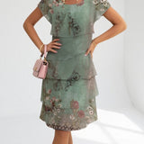 Floréline™ — Robe florale légère élégante estivale