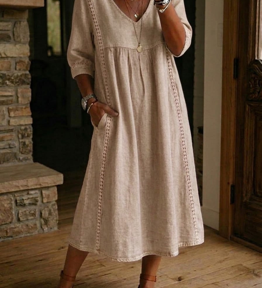 Aurélie - Robe Midi Aérée