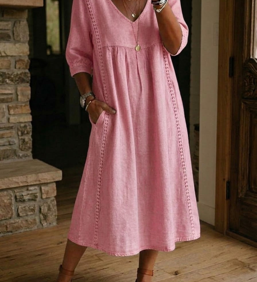 Aurélie - Robe Midi Aérée