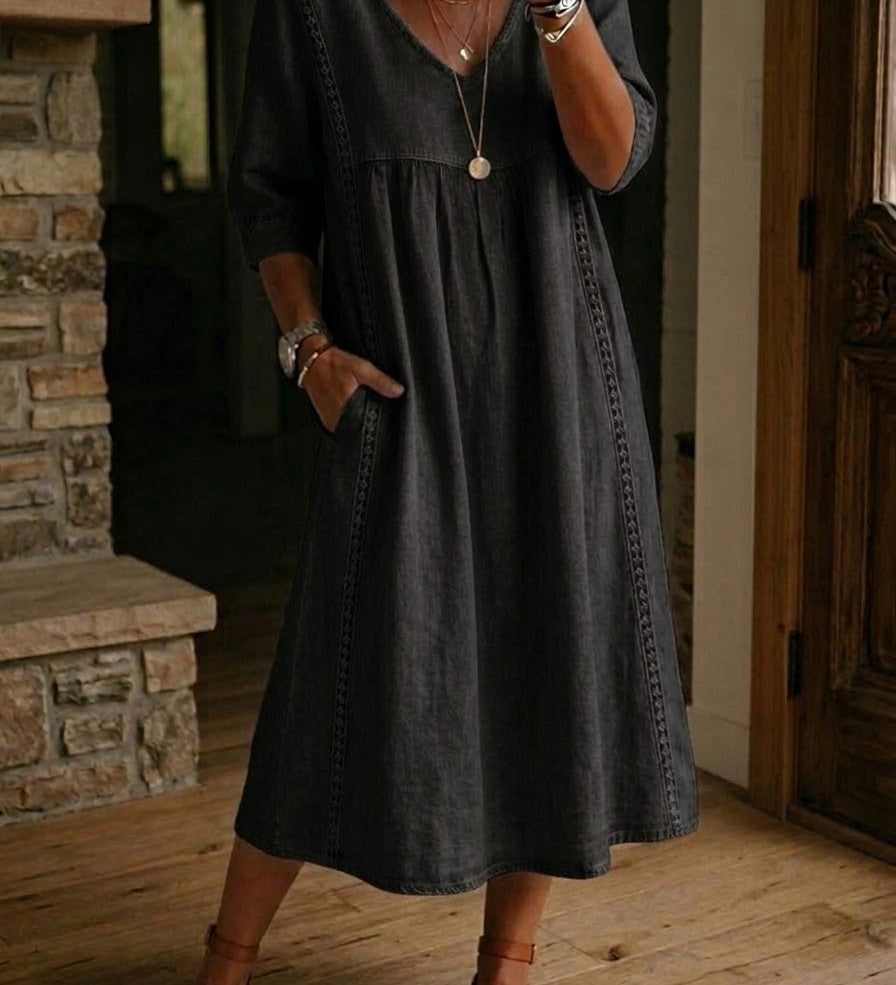 Aurélie - Robe Midi Aérée