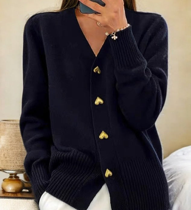 Dina - Cardigan Élégant Romantique