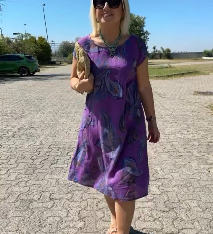 Charlotte - Robe Estivale Élégante