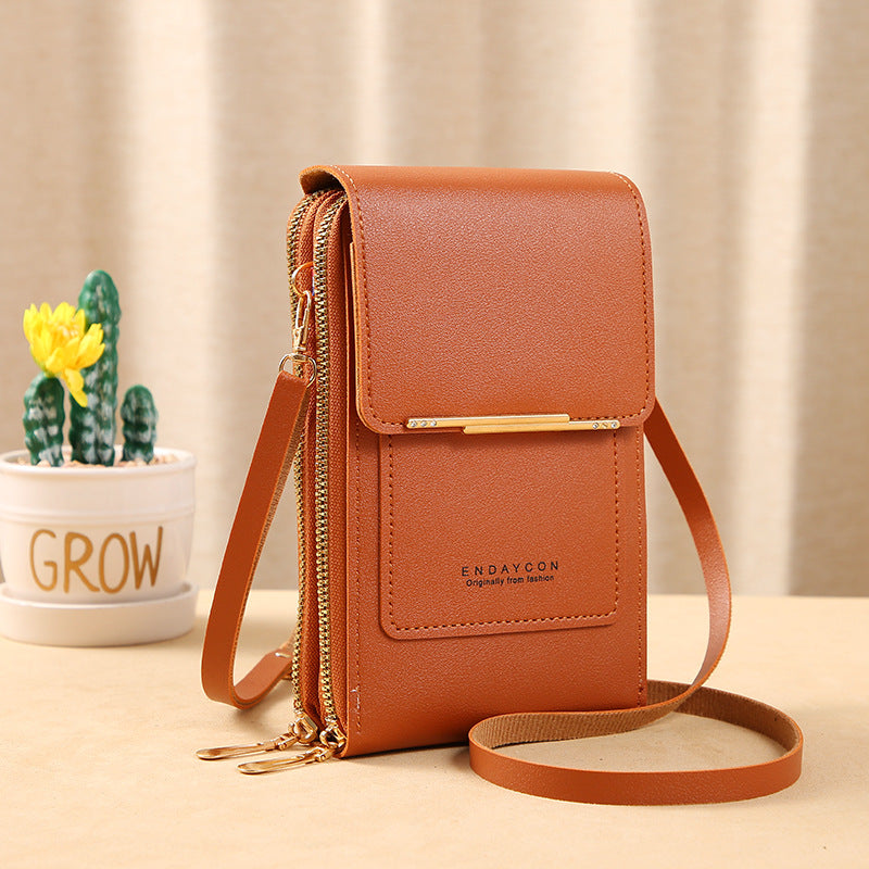 Aurélie™ — Sac bandoulière sécurisé tactile élégant