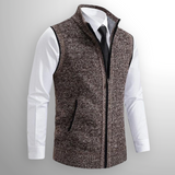 Harlain™ – Le gilet zippé alliant élégance et confort intemporel